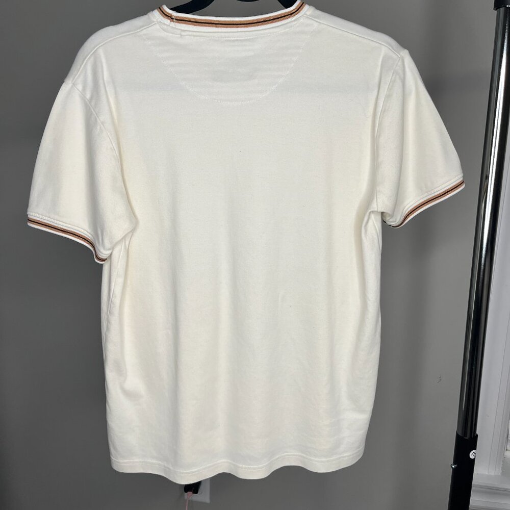 Denim & Flower Ricky Singh Cream Ringer Tee - Picture 5 of 5